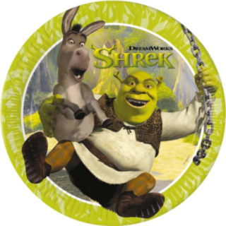Shrek® Pahvilautaset Vihreä