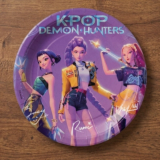 K-POP Demon Hunters® Pahvilautaset Violetti