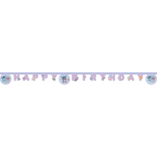 Stitch® Angel Happy Birthday Paperibanneri