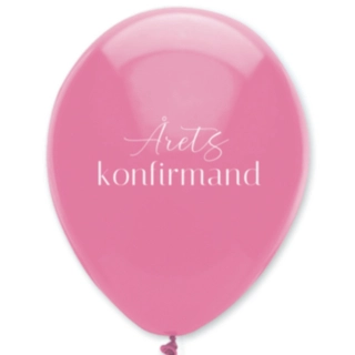 Årets Konfirmand Ilmapallot