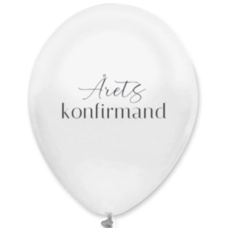 Årets Konfirmand Ilmapallot