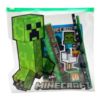 Minecraft® Creeper Penalhus Med Indhold
