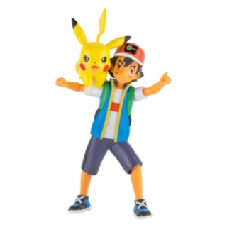 Pokémon® Ash & Pikachu Battle Feature Figuuri