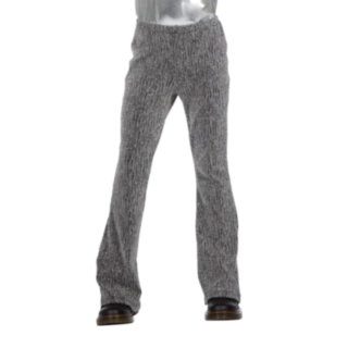 Hopeiset Glitter 70-luvun Lasten Housut