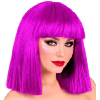 Showgirl-peruukki violetti