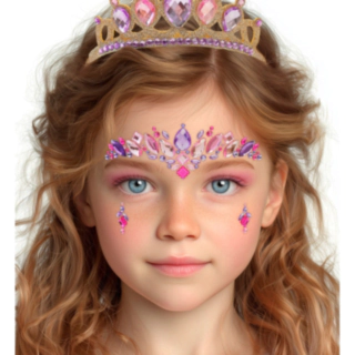 Prinsessa Kasvokoristeet Vaaleanpunainen/Lila