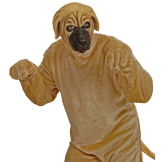 Bullmastiff-naamio