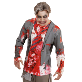 Miesten Pitkähihainen Zombipaita