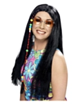 Hippiperuukki Musta