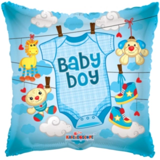 Baby Boy Foliopallo Vaaleansininen