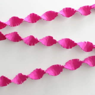 Kreppipaperiköynnös Pinkki