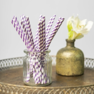 Raidalliset Paperipillit Violetti