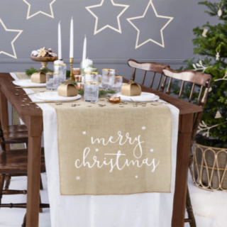 Merry Christmas Juuttikaitaliina