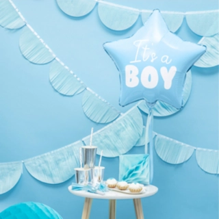 It's A Boy Tähtifoliopallo