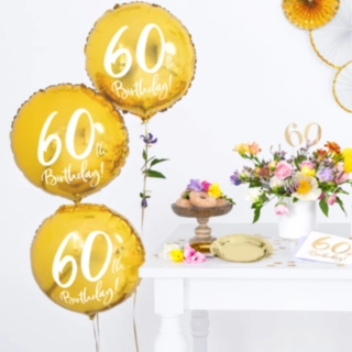 60th Birthday Foliopallo Kulta
