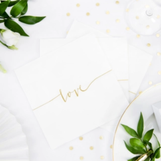 Kultaiset Love-servetit