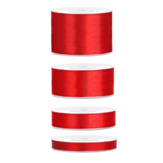 Satiininauha Punainen